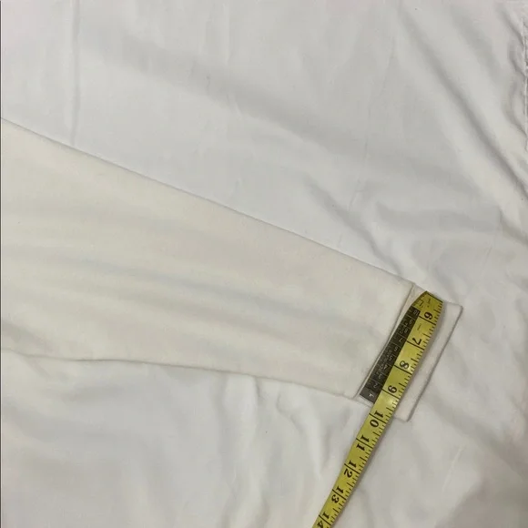 Adidas Cream , Long Sleeve Sweatshirt With Colorful Trefoil Logo.Size- XL - Picture 10 of 14